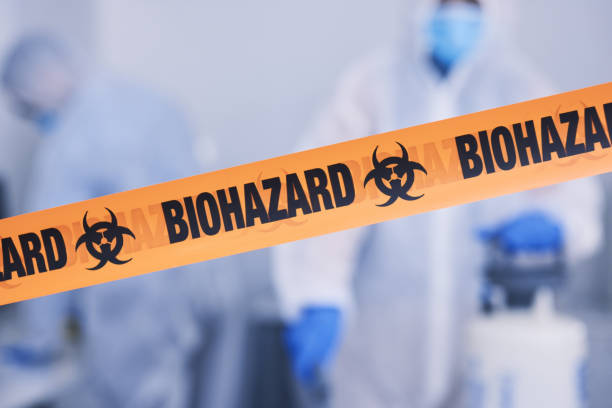 Professional Infectious Disease Decontamination technician working in Ocean City, MD
